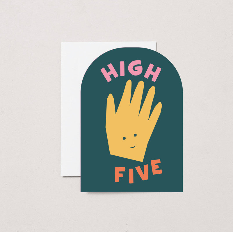 High Five Card | Well Done Celebration Congratulations Graduation