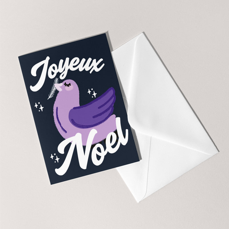 Christmas Peace Dove Card | Holiday Christmas