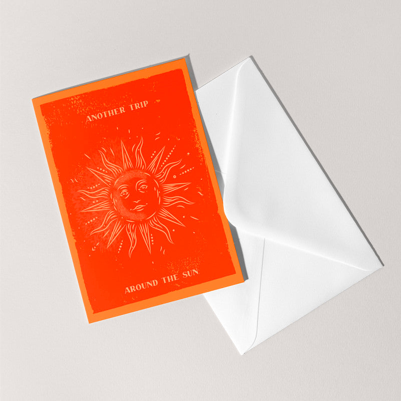 Another Trip Around the Sun Card | Birthday Celebration