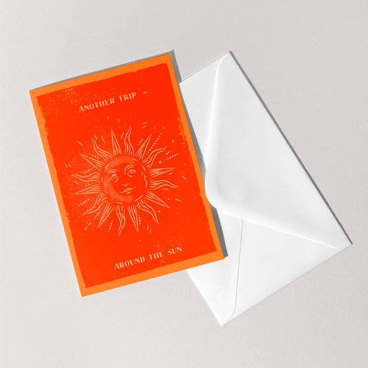 Another Trip Around the Sun Card | Birthday Celebration