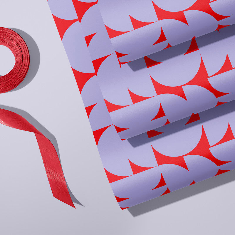Rotations Lilac Gift Wrap | Wrapping Paper