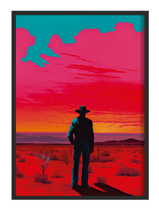 Yeehaw Cowboy | Wall art | Framed print