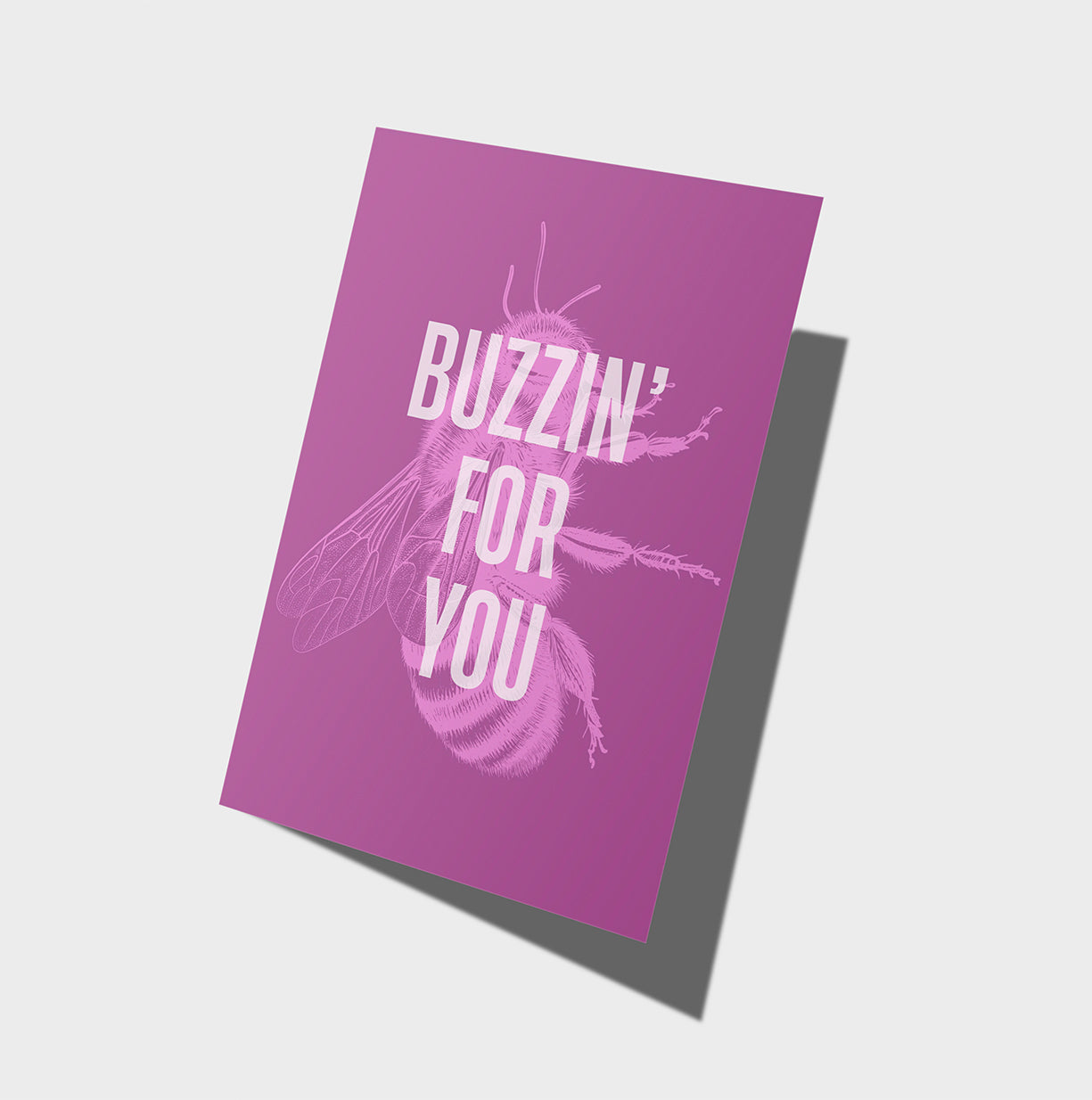 Buzzin' For You Card | Congratulations Card | Celebration | Well Done