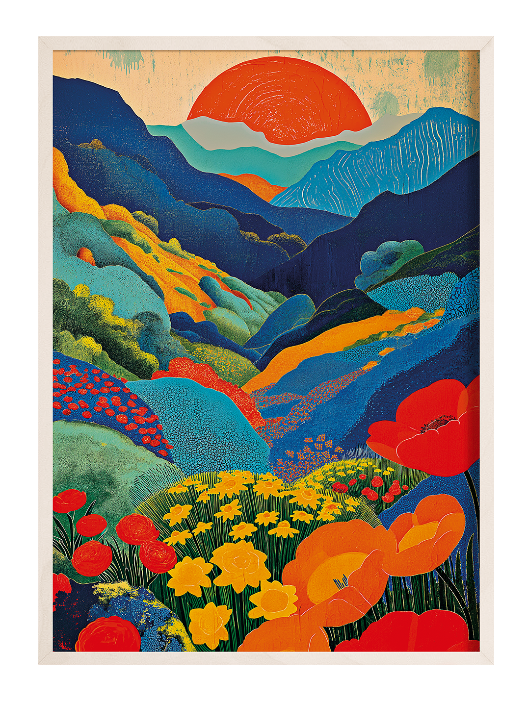 Sunset Euphoria | Wall art | Framed print
