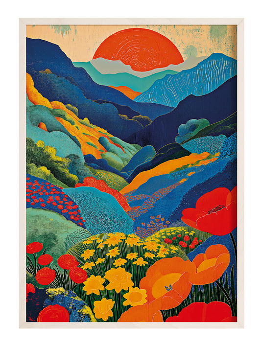 Sunset Euphoria | Wall art | Framed print