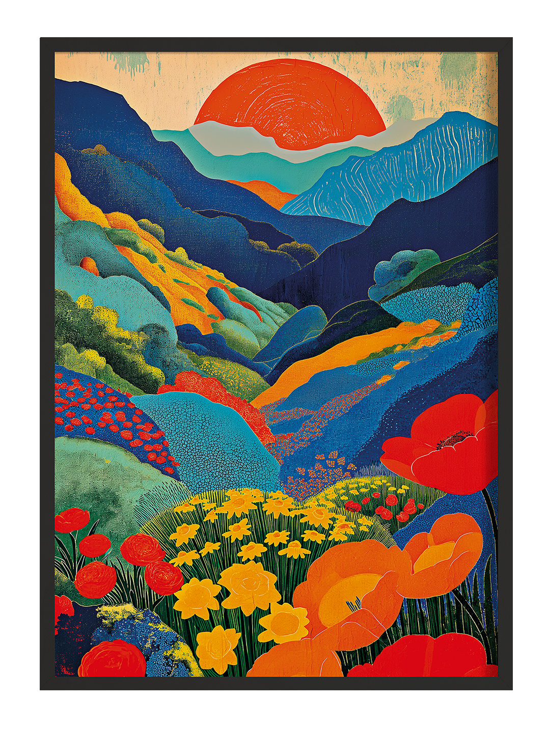 Sunset Euphoria | Wall art | Framed print