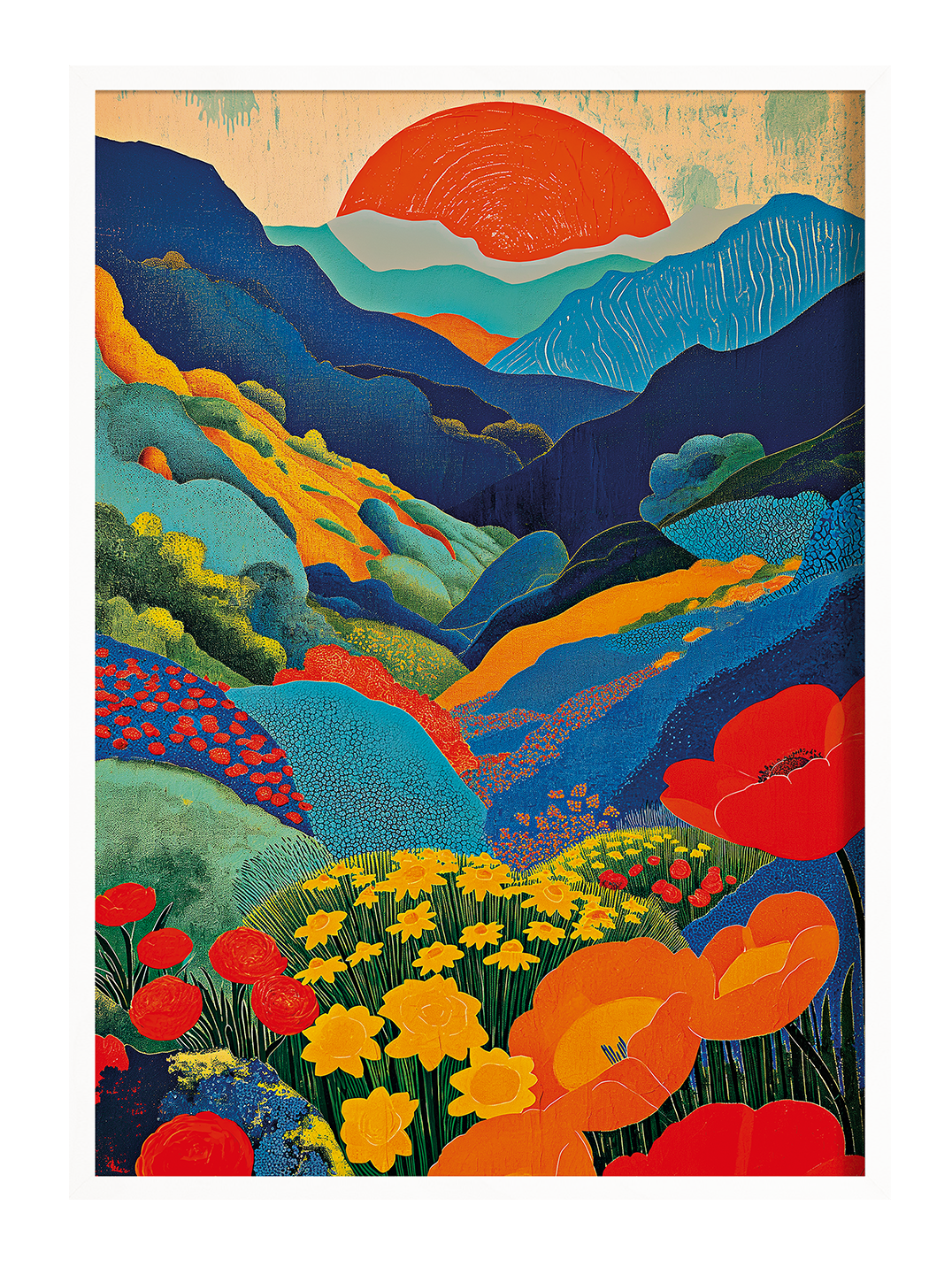 Sunset Euphoria | Wall art | Framed print