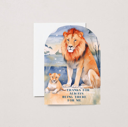 Thanks For Always Being There For Me | Mum Birthday Card For Her