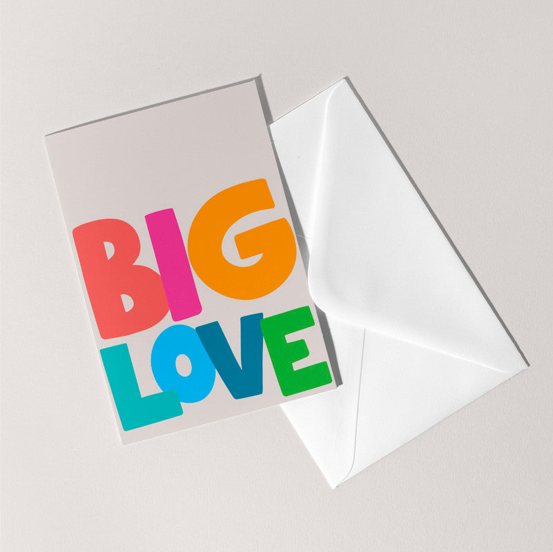 Big Love Card | Valentines Anniversary