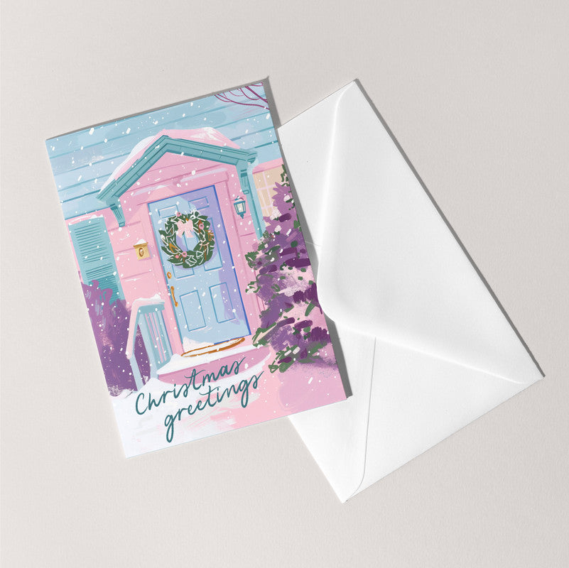 Magical Christmas Greetings Card | Holiday Seasonal