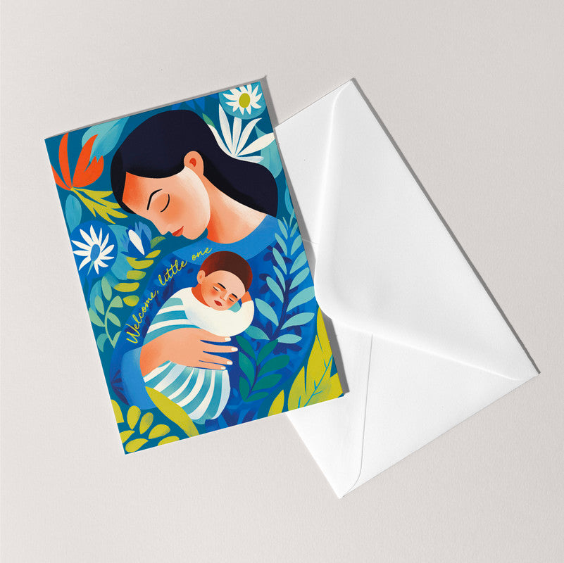 Welcome to the World Little One Card | New Mum New Parents