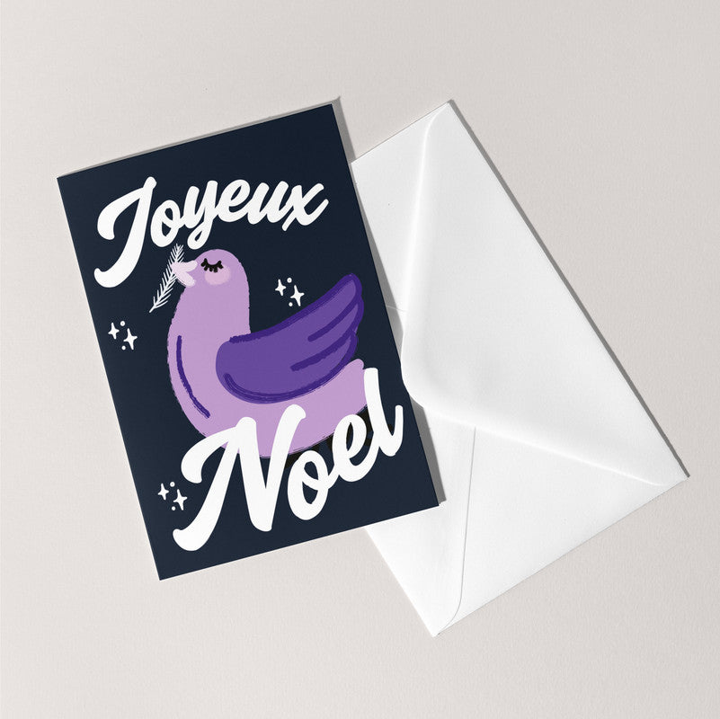 Christmas Peace Dove Card | Holiday Christmas