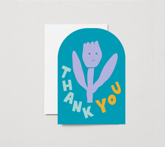 Thank You Card | Cut Out Illustration | Thanks Card | Appreciation
