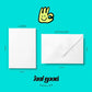 All-Occasion Greeting Card with Cute Fuzzy Characters – Blank Eco-Friendly Card UK