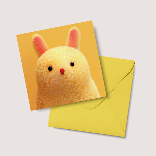 Colourful Fuzzies Greeting Card – Cute Card for Birthdays, Congrats, or Everyday Moments