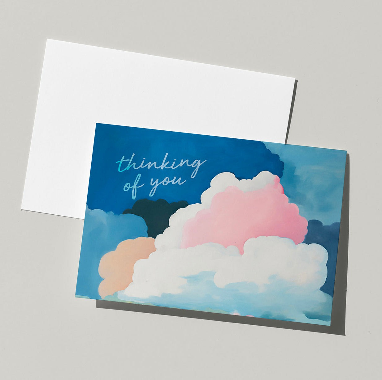 Thinking of You Card | Sympathy Card | Clouds Sympathy Card | Sorry Card | With Sympathy| Get Well Soon Card