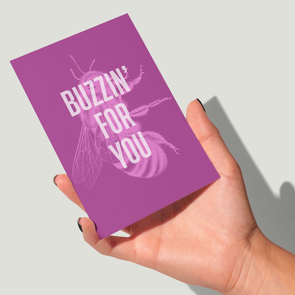 Buzzin' For You Card | Congratulations Card | Celebration | Well Done