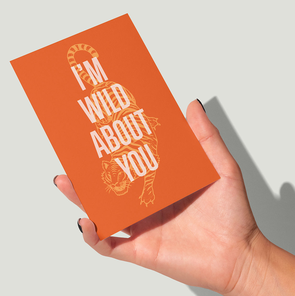 I'm Wild About You | Love Card | Anniversary | Engagement | Valentine's